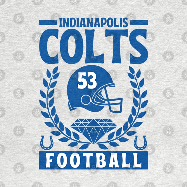 Indianapolis Colts 1953 American Football by Astronaut.co